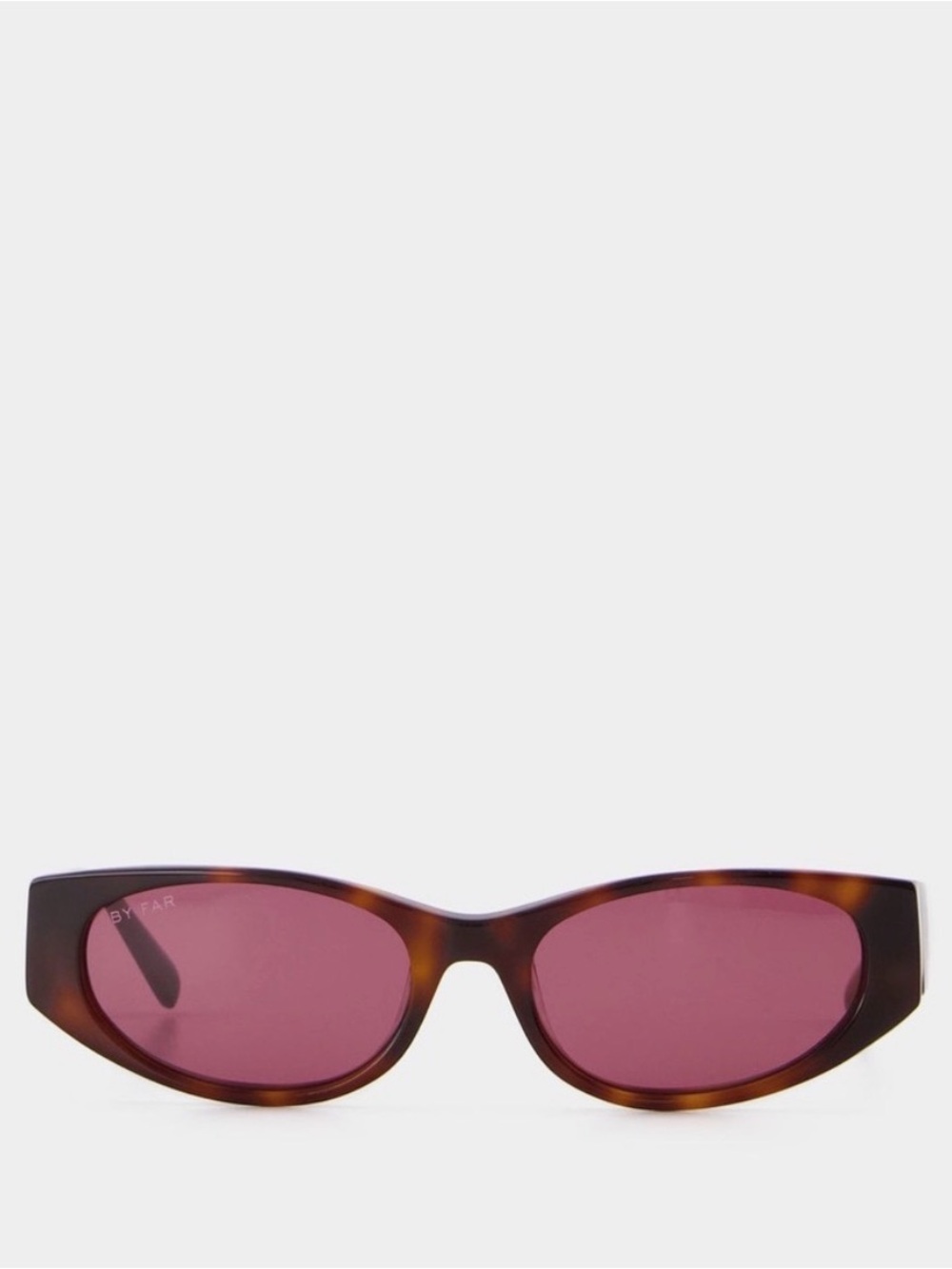 BY FAR Tortoiseshell Rodeo Sunglasses